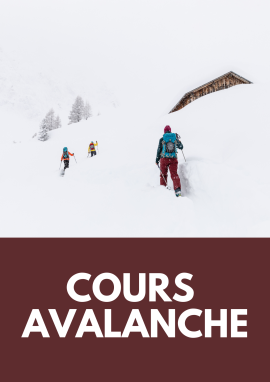 Cours avalanche